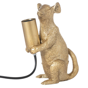 Marvin The Mouse Gold Table Lamp | Harvey Bruce Blinds, Shutters & Interiors 