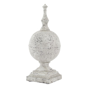 Aged Stone Effect Orb Ornament | Harvey Bruce Blinds, Shutters & Interiors 