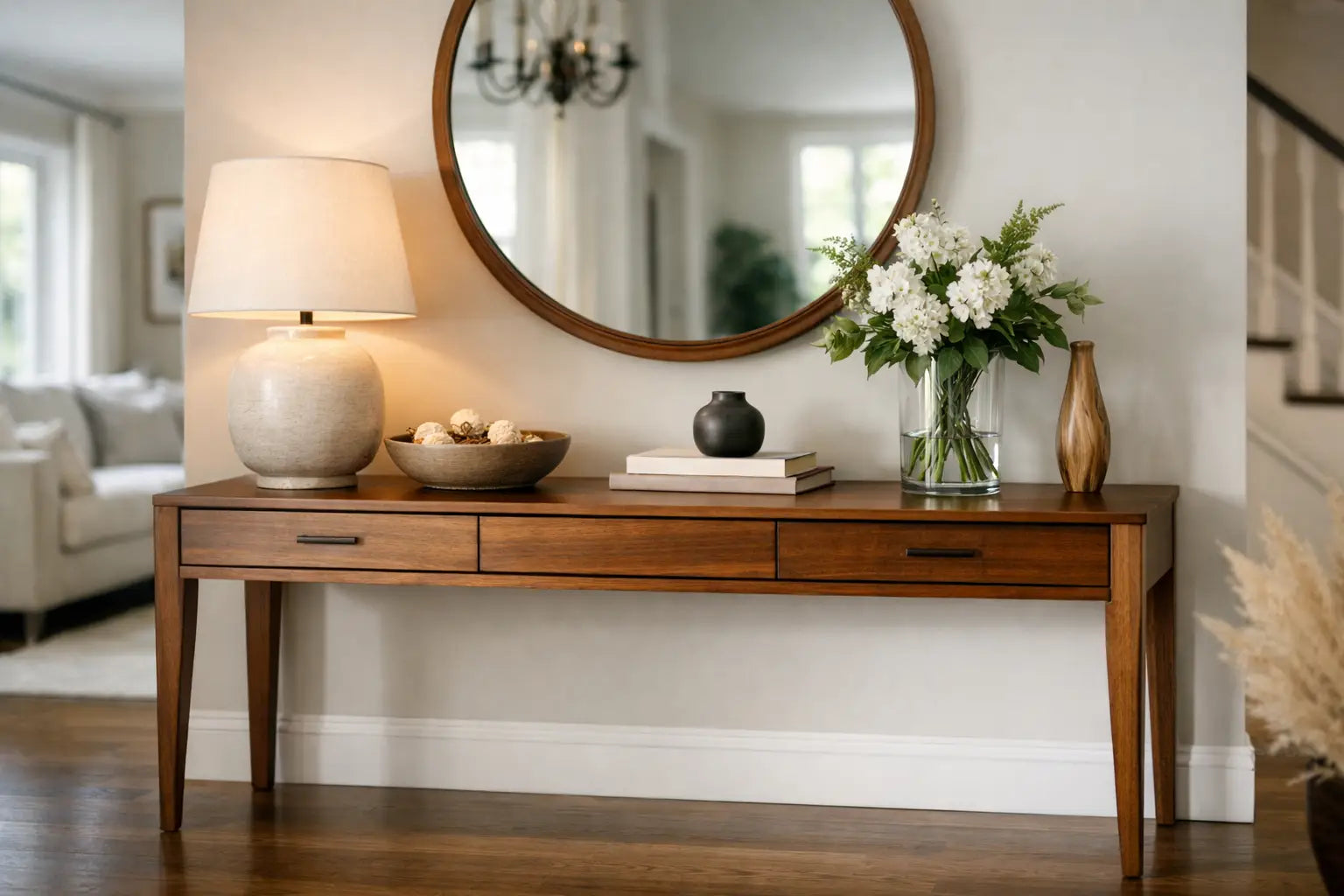 Wooden Console Tables for Elegant Homes - Harvey Bruce Blinds, Shutters ...