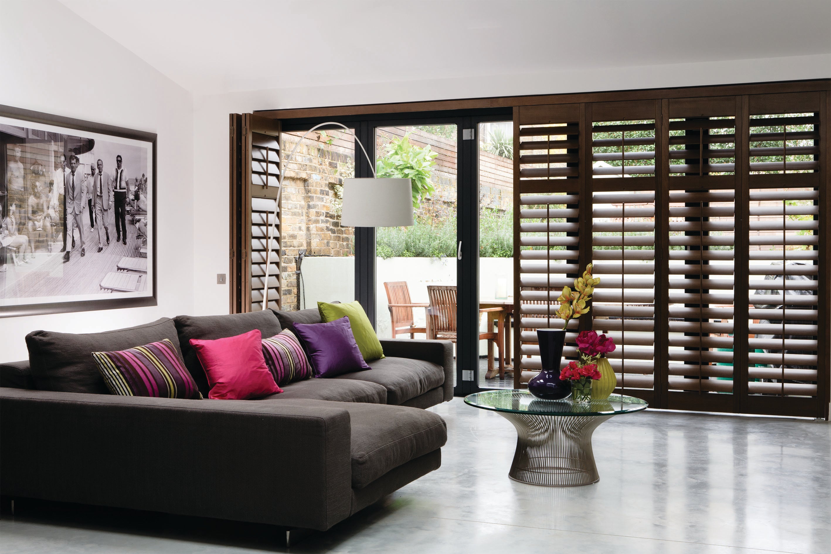 Plantation shutters in Winter keep your home warm and save money