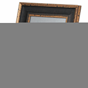 Black And Antique Gold Beaded  8X10 Photo Frame