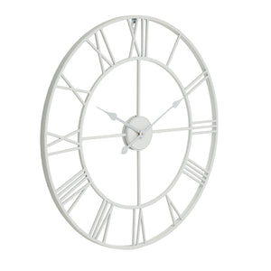 White Skeleton Wall Clock