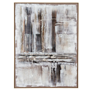 Outlook Hand Painted Canvas In Frame