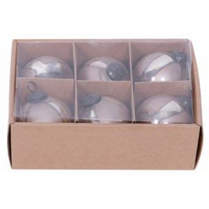 Coffee Ombre Set Of 6 Baubles