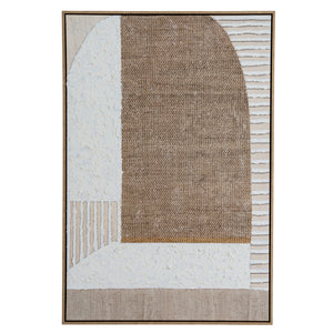 Petra Hand Painted Canvas In Frame