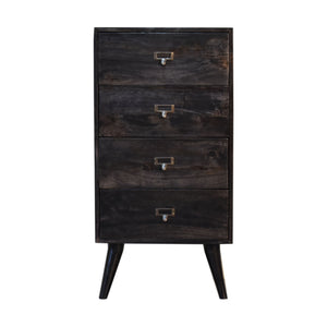 Ash-Black Filing Cabinet