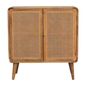Larrisa Woven Storage Cabinet