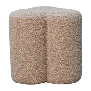 Mud Boucle Clover Footstool