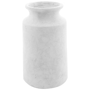 Harvey Bruce Darcy urn stone vase in white, perfect for elegant home decor