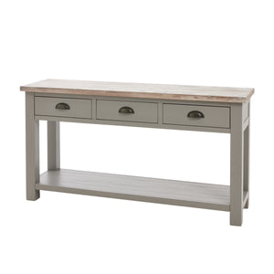 The Oxley Collection Three Drawer Console Table | Harvey Bruce Blinds, Shutters & Interiors 