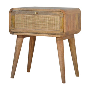 Woven Bedside Table | Harvey Bruce Blinds, Shutters & Interiors 