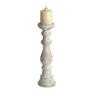Large stone candleholder | Harvey Bruce Blinds, Shutters & Interiors 
