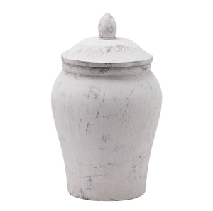 Bloomville stone vase ginger jar | Harvey Bruce Blinds, Shutters & Interiors 