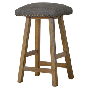 Multi Tweed Bar Stool | Harvey Bruce Blinds, Shutters & Interiors 