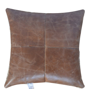Buffalo Hide Leather Scatter Cushion | Harvey Bruce Blinds, Shutters & Interiors 